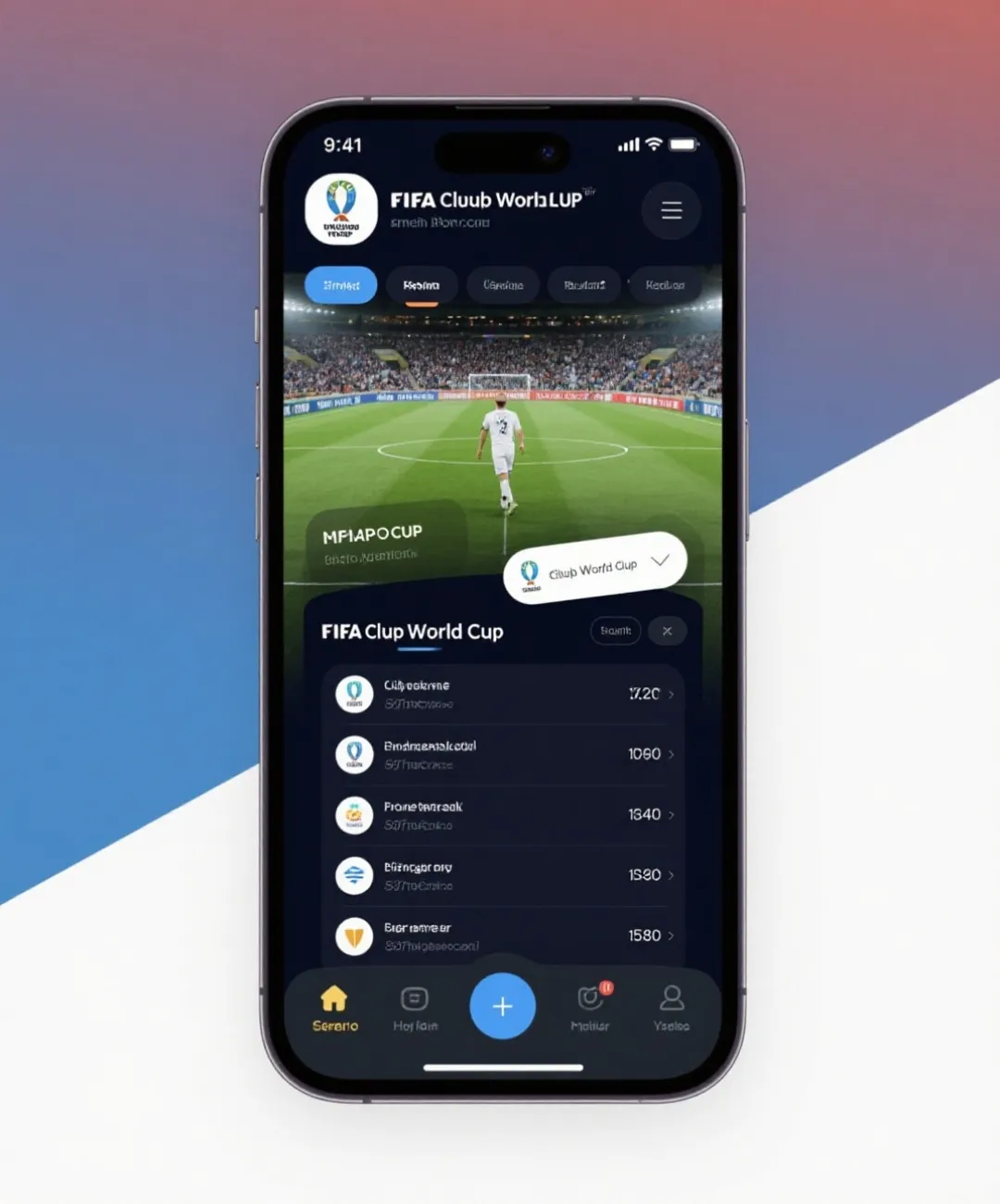 APP赛程界面截图